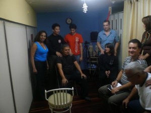 Curso de Tui Na_1 El Maestro Chen con la Sifu Soledad Yriza y participantes del Curso de Tui Na