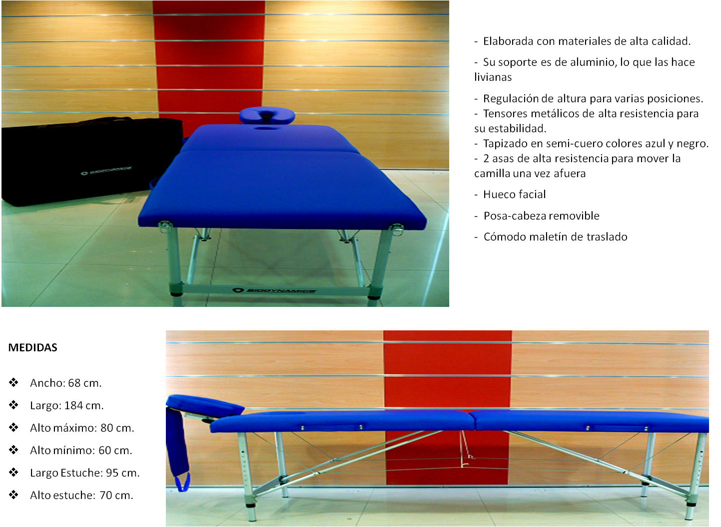 Promocion de Camillas